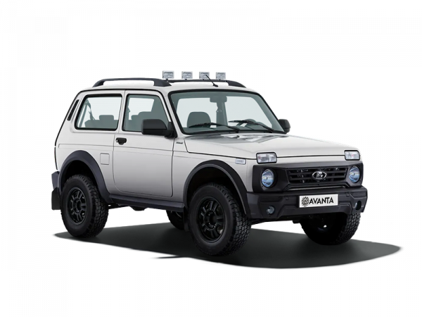 Lada Niva Bronto Белый Ледниковый