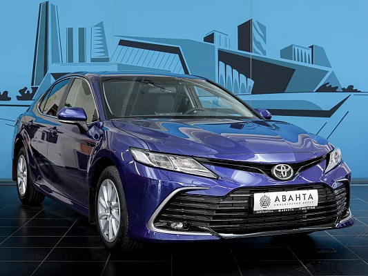 Toyota camry 2021 blue classic