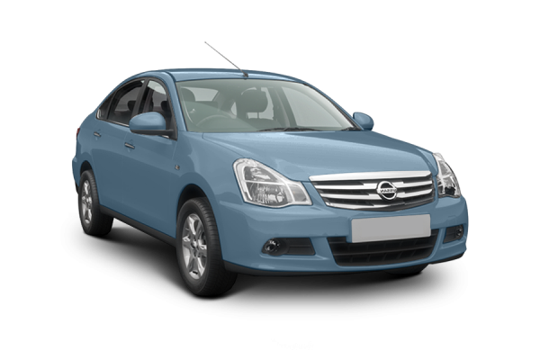 Nissan Almera Темно-синий